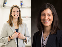 Dr. Angelica Lang is pictured left beside Dr. Sabira Valiani.