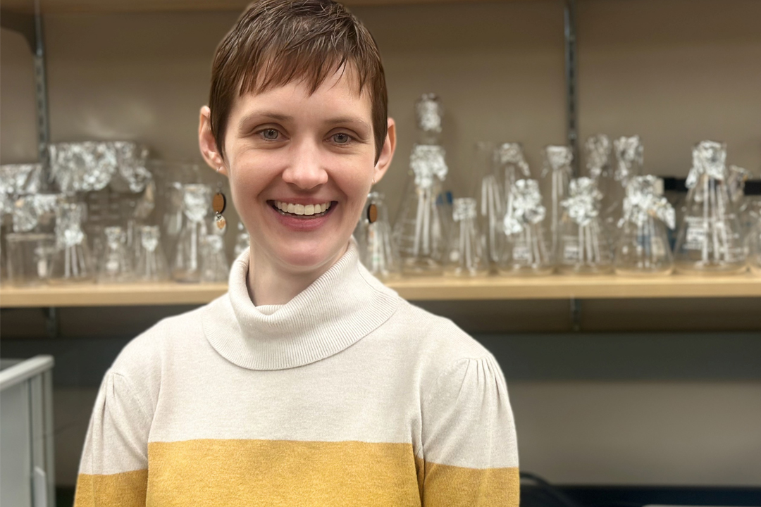 Dr. Amanda Hall (MD) is a pediatric surgeon and assistant professor of pediatric general surgery at USask's College of Medicine. (Photo: Jen Quesnel)