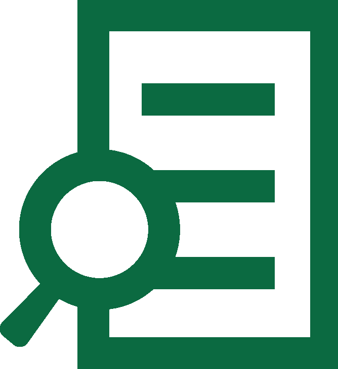Strategic direction-research icon